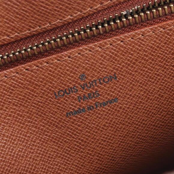 LOUIS VUITTON Brown Monogram Leather Shoulder Bag - Picture 4 of 13